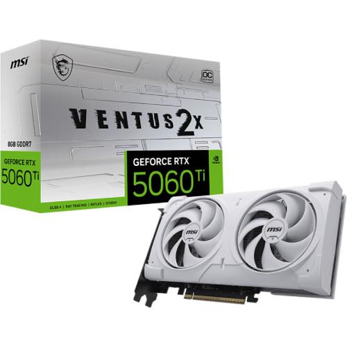 GeForce RTX 5060 Ti 8G VENTUS 2X OC WHITE PLUS