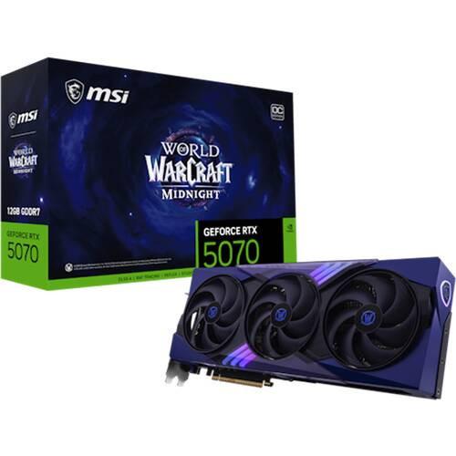GeForce RTX 5070 12G World of Warcraft MIDNIGHT VO...