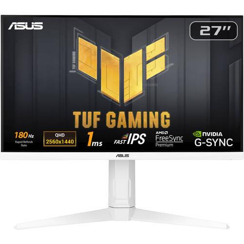 TUF Gaming VG27AQL3A-W 27インチ ゲーミングモニター WQHD(QHD) 2...