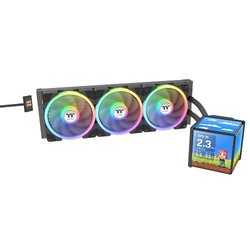 MINECUBE 360 Ultra Black All-In-One Liquid Cooler ...