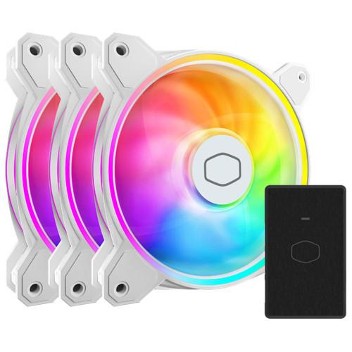 MasterFan MF120 Halo2 3in1 White Edition　MFL-B2DW-...