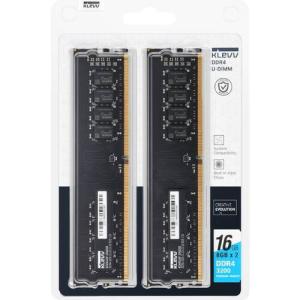 KLEVV KD48GU880-32N220D [デスクトップ用 / DDR4 SDRAM(288pin) / 16GB(8GB × 2枚) / DDR4-3200 CL22-22-22-51 / DDR4 U-DIMM STANDARD MEMORY シリーズ]