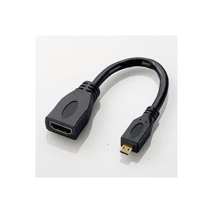 AD-HDAD2BK HDMI - HDMImicro 変換アダプタ 10cm｜tsukumo-y