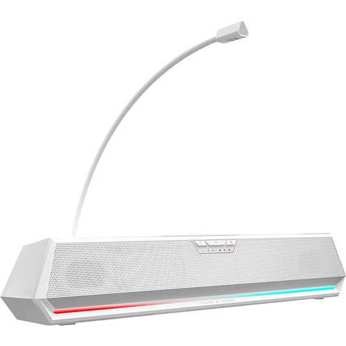 HECATE ED-G1500BAR-WH ホワイト バーチャル7.1サラウンド ゲーミングスピーカ...