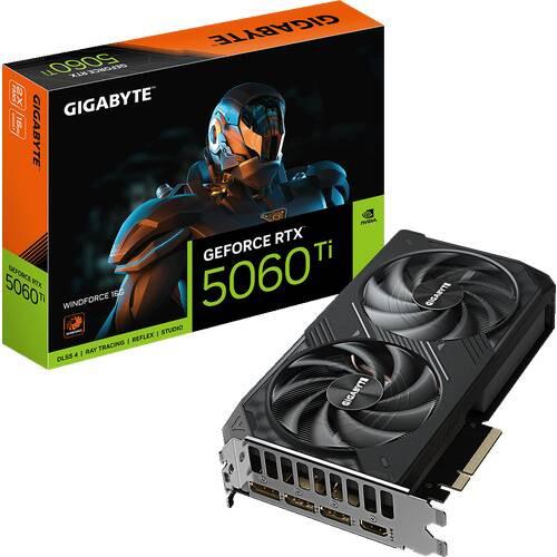 GeForce RTX 5060 Ti WINDFORCE 16G　GV-N506TWF2-16GD
