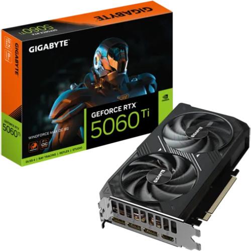 GeForce RTX 5060 Ti WINDFORCE MAX OC 8G　GV-N506TWF...