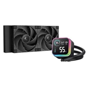 DEEPCOOL ディープクール CPUクーラー LM360 2.4インチIPSディスプレイ