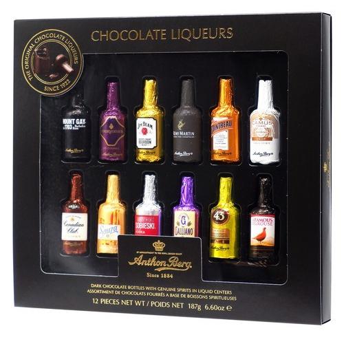 アンソンバーグ リカーアソート チョコレート 12P 送料無料 バレンタイン2023 ホワイトデー ...