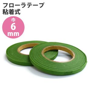 フローラテープ 巾6mm×27m 2巻入