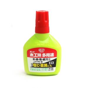 ボンド 木工用 180g 水性 水溶性 木工用ボンド 180g 10135 黄色 BON コニシ 接着剤 : つくる