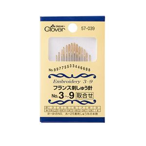 針 刺しゅう フランス刺繍針 Clover| つくる楽しみ