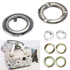 ツメ式ハトメ 小 内径21mm 外径35mm（2組入）