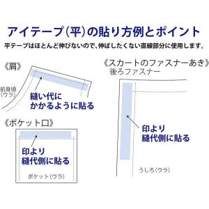 アイテープ 平 白 巾12mm×25m ほどん...の詳細画像2