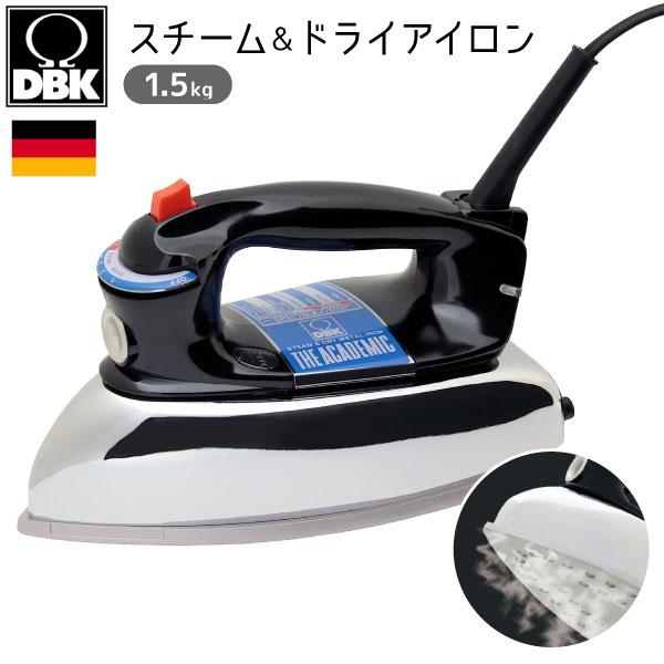 アイロン スチーム&amp;ドライアイロン コード付 THE ACADEMIC ジ・アカデミック  DBK社...