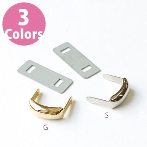 バッグ用 金具 アーチカン 外径W20×H7mm 10個入| つくる楽しみ|