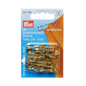 安全ピン ゴールド 30個 19 23 27mm各10本入 Prym プリム
