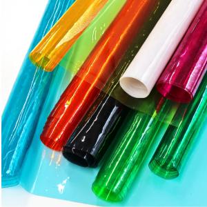 生地 カラービニール 透明 PVC 巾約91c...の詳細画像5