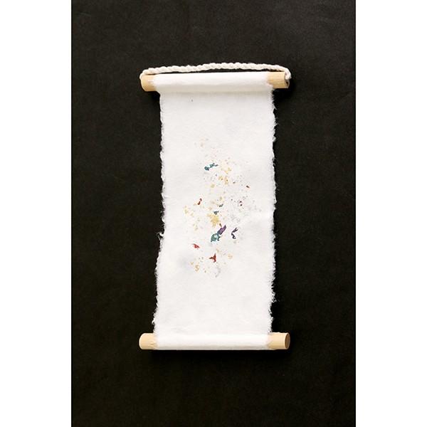 和紙タペストリー 小サイズ W7.5×15.5cm S36-80