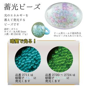 暗闇で光る 蓄光ビーズ 3mm/250粒 : つくる楽しみYahoo!店 - 通販