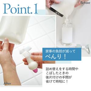 詰め替えそのまま 硬めコンディショナー専用ポン...の詳細画像3