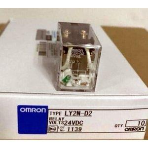 【 新品】 10個入りセット OMRON オムロン リレー　LY2N-D2　 DC24V/24VDC ◆6ヶ月保証｜tsumu-1021store