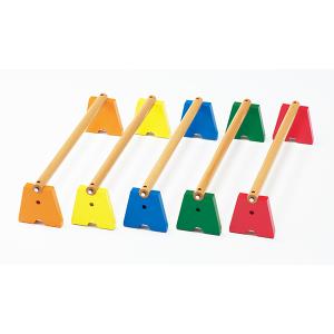 ハードルや平均台運動に 子どものバランス運動に使える 室内用 カラー