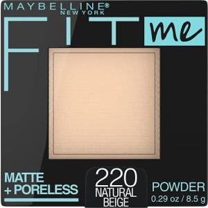 MAYBELLINE(メイベリン) フィットミー パウダー M ファンデーション 220 自然な明るさ(ピンク系) 8.5g｜tsunagust