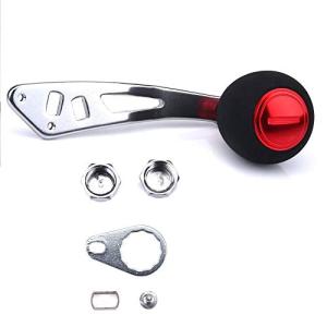 パワーハンドルノブ アルミ合金 釣り リールロッカーノブ リールハンドル 交換部品 タックルツール ベイトキャスティング用リール ハンドル