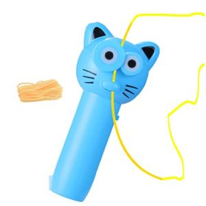 ST TS ロープ発射機 面白いおもちゃ 猫用 おもちゃ 猫じゃらし 猫 ネコ 楽しいおもちゃ ストレス解消 グッズ