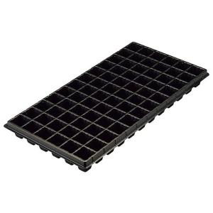 エフピコチューパ PS容器 プラグトレイ 手植用 黒 72穴 外寸280×545×49mm セル穴40.5×40.5mm 6×12列 CP890729