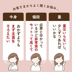 非常食 2日分 1人用 2人用 8品 ご飯 パ...の詳細画像1