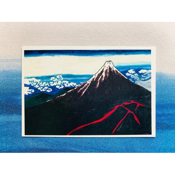 葛飾北斎 富士山 赤い