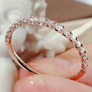 SALE K18 PG 0.3ct ダイヤ エ...の詳細画像3