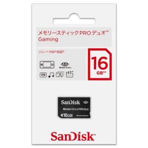 サンディスク ・ メモリースティック PRO Duo Gaming <16GB> NEWパッケージ版 (正規代理店品)｜tsunostore