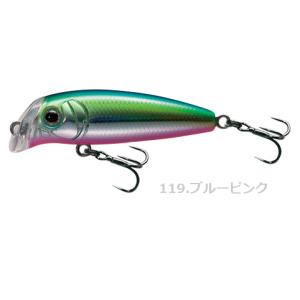 タックルハウス バフェット リップレスミノー BULM42 #119 ブルーピンク / トラウト ルアー