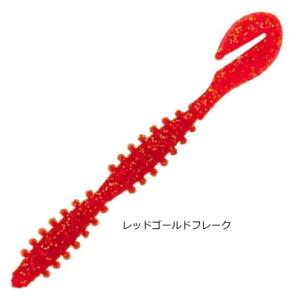 (セール) ジャッカル ビンビンワームトレーラー 鯛ワームビビ #レッドゴールドフレーク / 鯛ラバ...