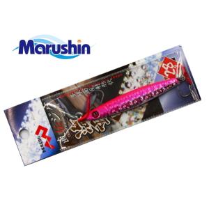 マルシン漁具 直伝ジグ 海動 ピンク 40g / メタルジグ メール便可 (SP)