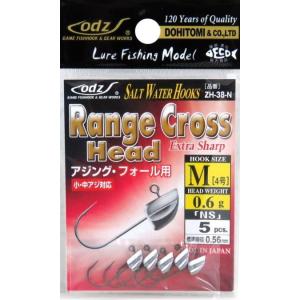 odz オッズ レンジクロスヘッド ZH-38 M(4号) 1.0g NS / 土肥富 アジング ジ...