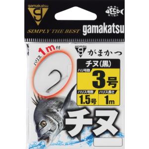 小チヌ専用 金龍鉤/ 糸付針 チヌ針 1 , 2 4 5号 糸付き針 チヌ 袖鉤 袖針 (メール