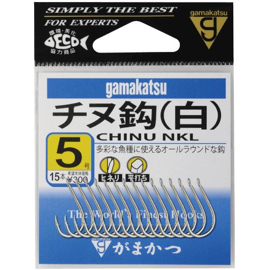 がまかつ チヌ 白 2.5号 / 黒鯛 チヌバリ 鈎 針 / 釣具 / メール便可