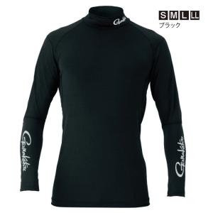 がまかつ スパイラルカット  2WAYストレッチアンダーシャツ GM-3451 ブラック Mサイズ