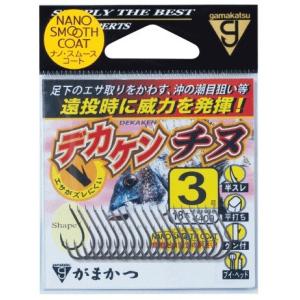 がまかつ デカケンチヌ 4号 チヌ針 メール便可 セール対象商品 釣人館ますだ Paypayモール店 通販 Paypayモール