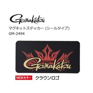 がまかつ マグネットステッカー  GM-2494 クラウンロゴ