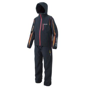 がまかつ ライトレインスーツ GM-3681 ブラック LLサイズ