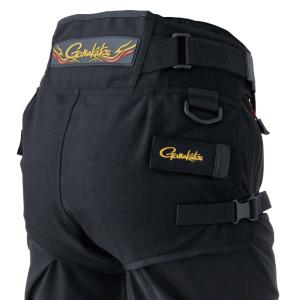 がまかつ CORDURA(R) ヒップガード (ハイバックタイプ) GM-3726 ブラック Mサイズ / 磯釣り ウェア｜tsuribitokan-masuda