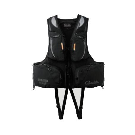 がまかつ アルテマシールドプロフローティングベスト GM-2183 ブラック×カーボンブラック LL...