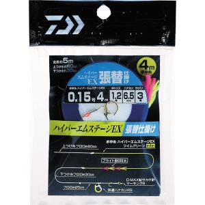 ダイワ ハイパーエムステージEX 張替仕掛 4m 0.07号 / 鮎 友釣り 仕掛 / メール便可 ...