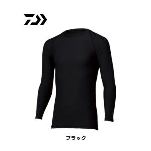 ダイワ アイスドライ クルーネックアンダーシャツ DU-6021S ブラック Mサイズ