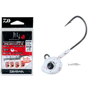 ダイワ 月下美人 SWライトジグヘッドSS レッドグロー 2.5g #8