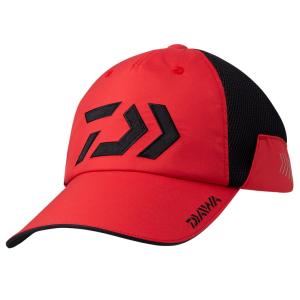 ダイワ グラスホールドハーフメッシュキャップ DC-7223 レッド フリーサイズ / daiwa / 釣具 (SP)